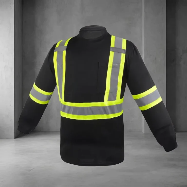 Breathable-Quick-Dry-Long-Sleeve-Polyester-Warehouse-Logistics-Customized-Logo-Print-Reflective-Safety-T-Shirt