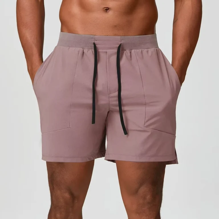 Breathable-Quick-Drying-Solid-Running-and-Tennis-Shorts-for-Unisex-Outdoor-Use
