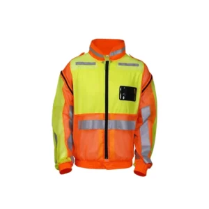 Breathable Reflective Safety Work Jackets Hi Vis Security Safety Jackets Coat