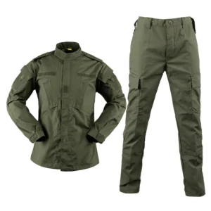 Breathable Rip-Stop Green and Blue Men’s Black Comb Russian Gorka Desert Camouflage Uniform