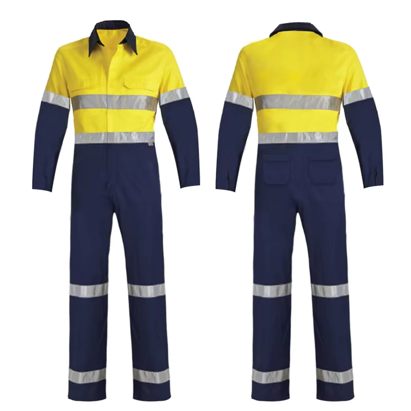 Breathable Waterproof Flame Resistant Fireproof Coverall Work Overall Uniform for Firefighters and Workwear