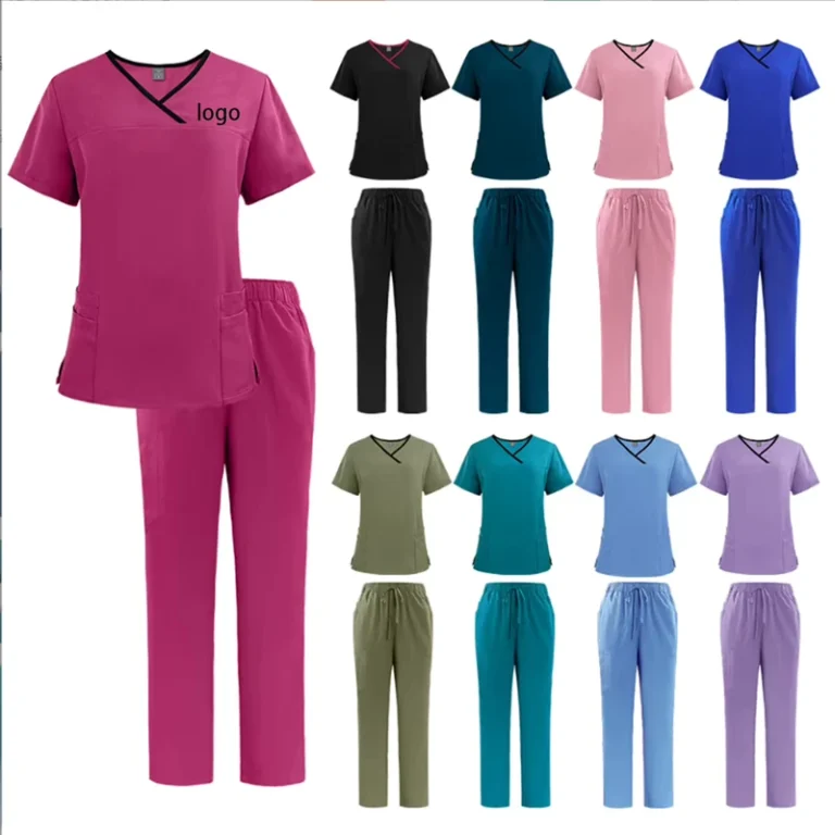 Breathable-Womens-Medical-Uniform-Separate-Suits
