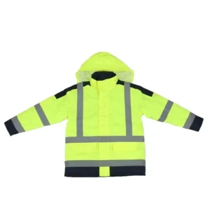 Bright Yellow Hi Vis Reflective Safety Jackets