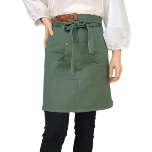Bulk Half Aprons for Restaurant Uniforms with Pocket Customizable Waist Apron for Company Events and Teams