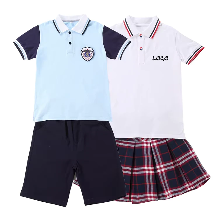 Bulk-Winter-Childrens-Teachers-School-Uniform-Sets-Custom-Made-Cotton-100
