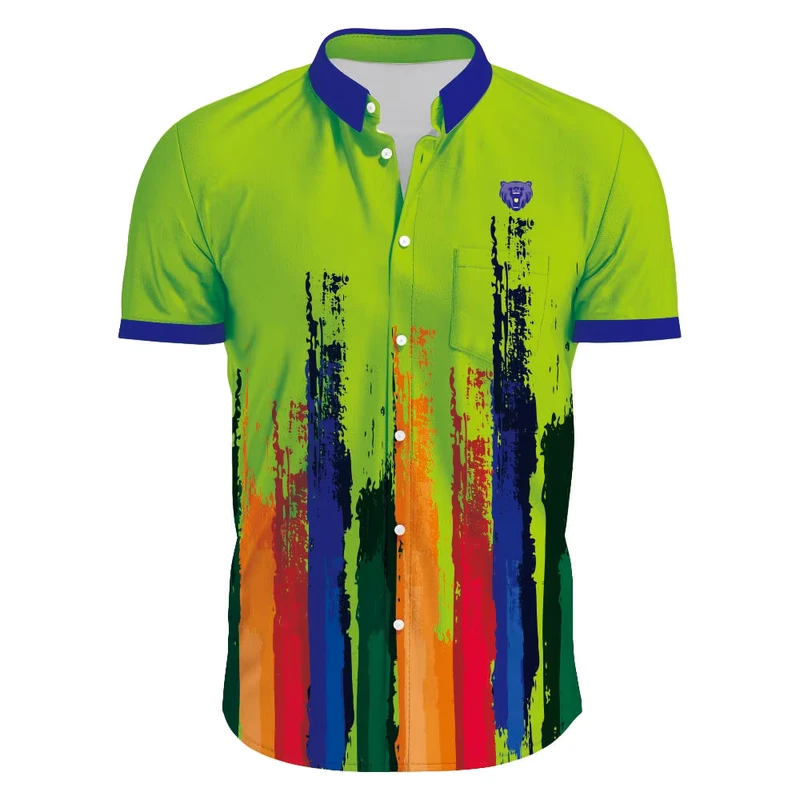Button off Top Polo Shirts With 3 Buttons