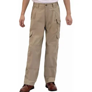 CAT2 Cotton Flame Resistant Cargo Pants Industrial Safety Workwear ASTM EN Certified FR Pants Men’s 7.5OZ Fabric