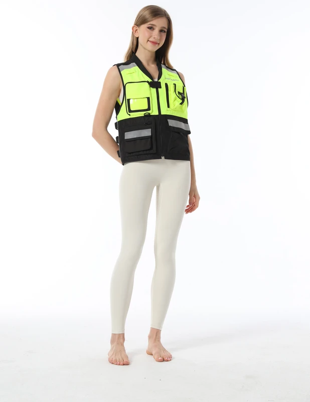 CE ANSI EN 471 Class 2 High-Visibility Safety Shirt