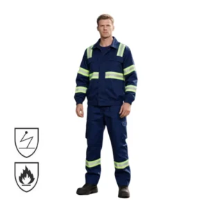 CE Certificate 2 Chest Pockets Two Piece Coverall