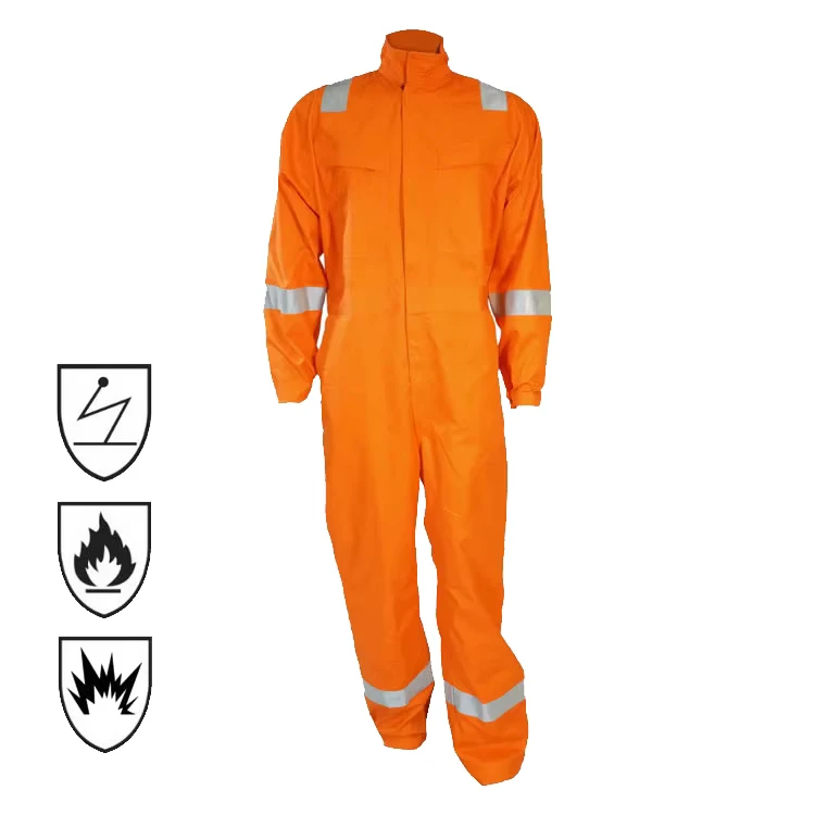 CE Certificate Oil and Gas Workwear FR Fire Retardant Flame Resistant Workwear