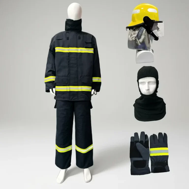 CE-Certified-Aramid-Cotton-Fireman-Workwear-Reflective-Firefighting-Suit-Forest-Wildland-Gear-Set-with-Helmet-Jacket-Trousers