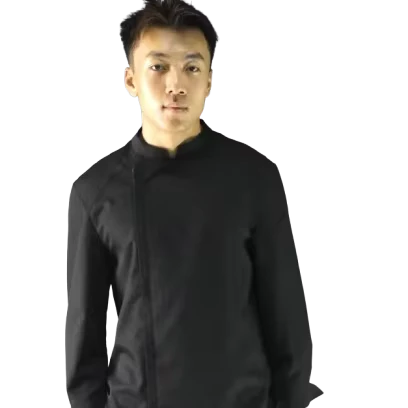 CHECKEDOUT-New-Style-Long-Sleeve-Chef-Uniform-With-Zipper-for-Hotel-and-Restaurants-Chef-Staff-Work-Wear-Chef-Jacket