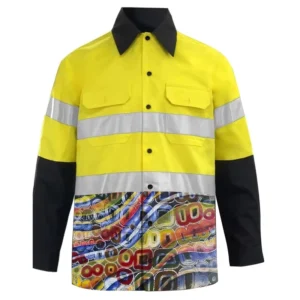CONSTRUCTION 65% Poly 35% Cotton or 100% Cotton Blend Light Weight Safety Construction Shirt