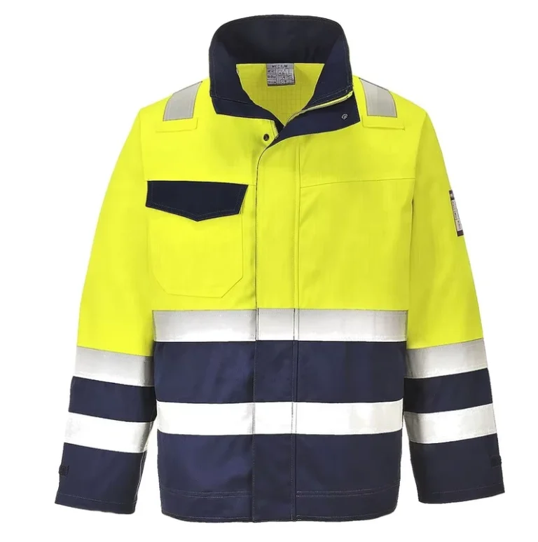 CVC-300GSM-Flame-Resistant-Antistatic-High-Visible-FR-Jacket