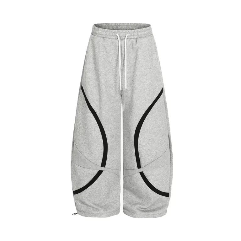 Calorie-Sportswear-100-Cotton-Straight-Jogger-Pants-Loose-Fit-Elastic-Drawstring-Waist-Casual-Streetwear-Men
