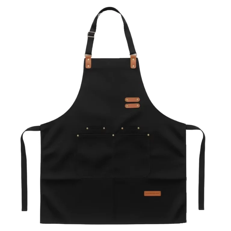 Canvas-Waist-Apron-Restaurant-Milk-Tea-Cafe-Waiter-Halter-Chef-Kitchen-Use-Custom-Logo-Printed-Washable-Eco-Friendly-Durable