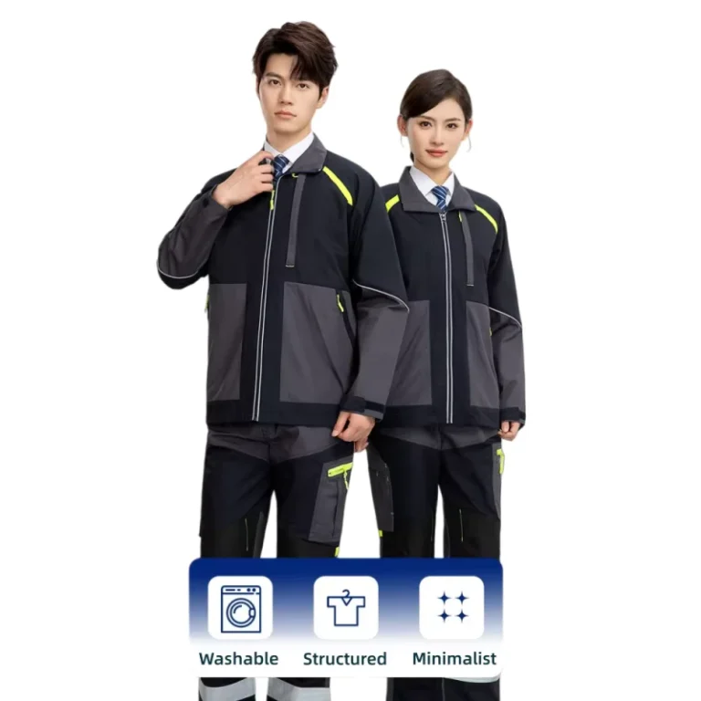 Car-Repair-Rip-Resistant-Polyester-Cotton-Workwear-Suits-Miner-Work-Clothes-and-Jackets