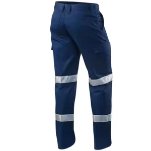 Cargo Work Pants Trousers Plus Size Mens Casual Pants High Visibility Reflective Tape Work Wear Safety