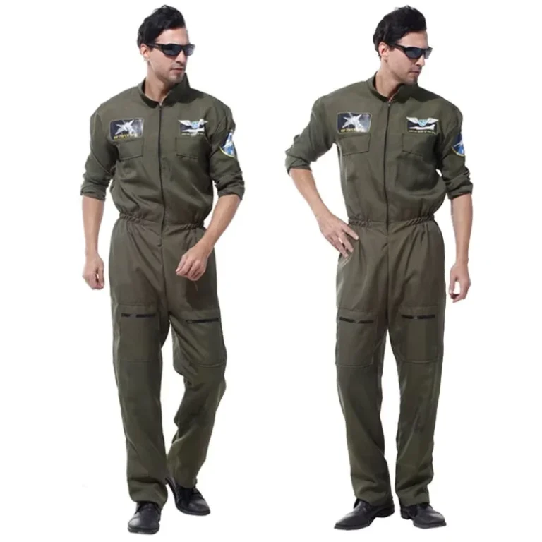 Carnival-Halloween-Air-Force-Uniform-Costume-Pilot-Airline-Outfit-Cosplay-Fancy-Party-Dress-Custom
