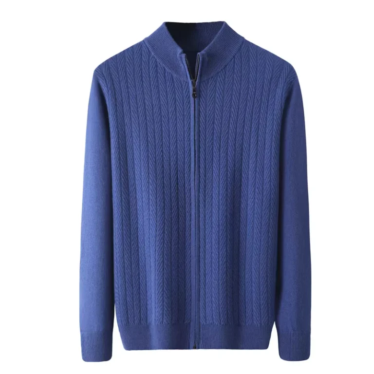 Cashmere-Cardigan-Men-Spring-Thick-Warm-Elegant-Button-Knit-TWINSET-Wool-Cashmere-Sweater