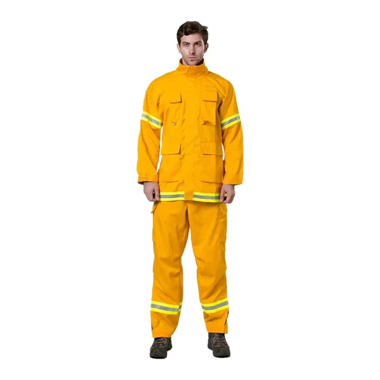 Certified-NFPA-Wildland-Firefighters-Safety-Clothing-Fire-Resistant-Suit-Yellow-PPE-Jacket-and-Pants