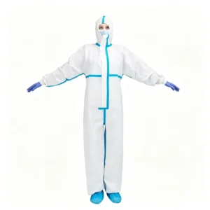Certified Type 5&6 Disposable Protective Coverall Chemical Resistant Lab Overall