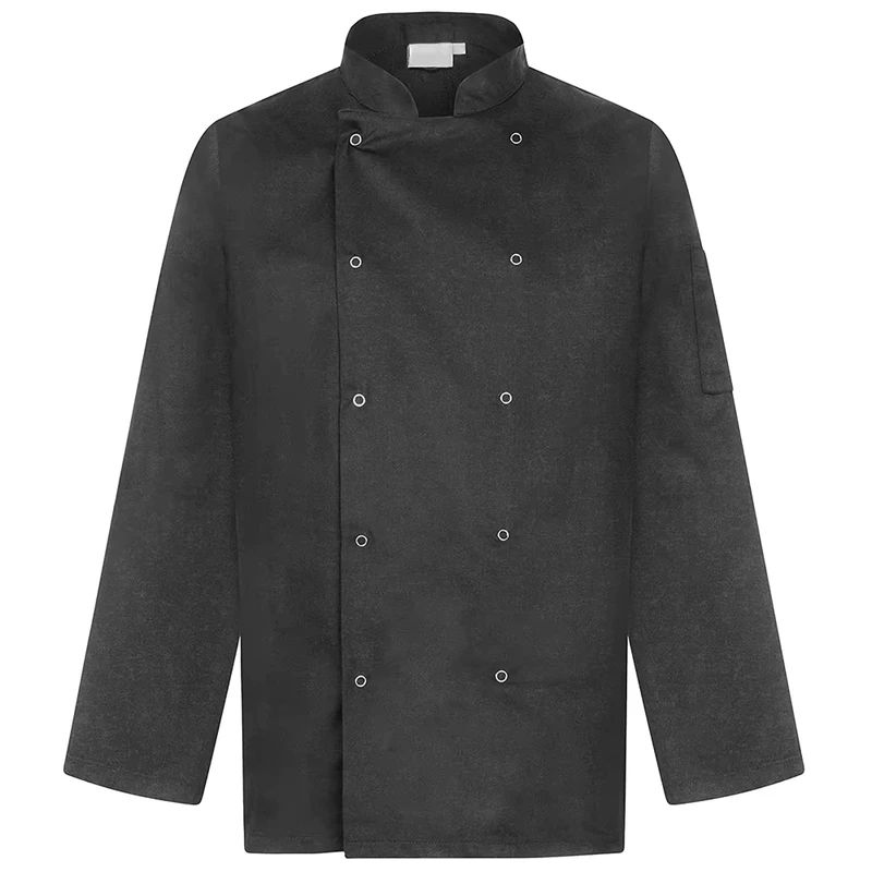 Chef Coat High Quality Short or Long Sleeves Chef Uniform Restaurant Uniforms Cook Clothing
