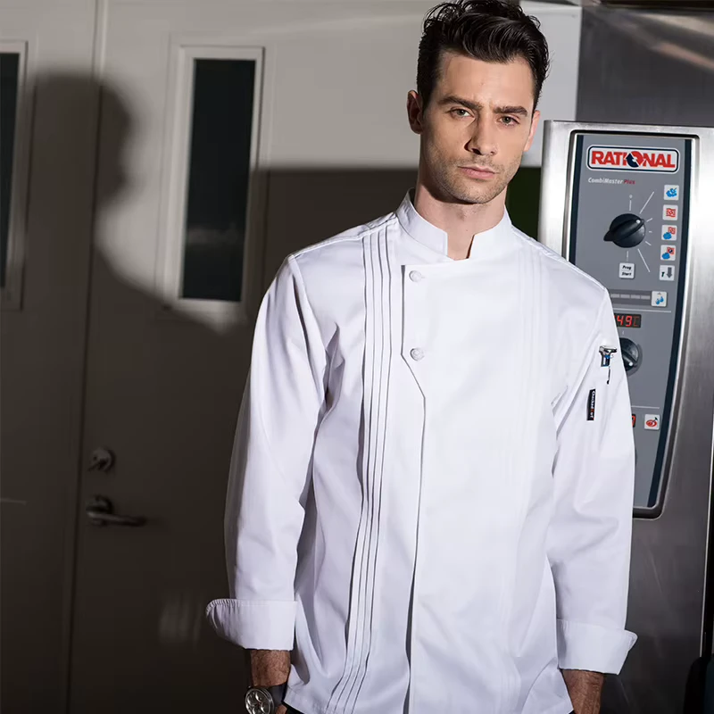 Chef Uniform Coat and Jacket for Hotel, Restaurant, and Kitchen Workwear