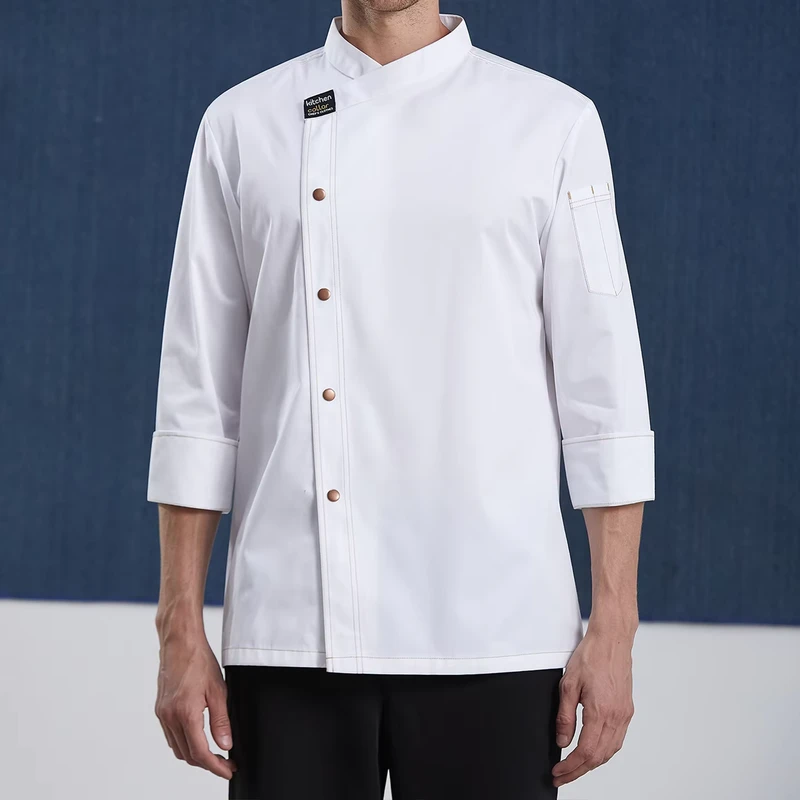 Chef Uniform Long or Short Sleeve with Embroidery Logo