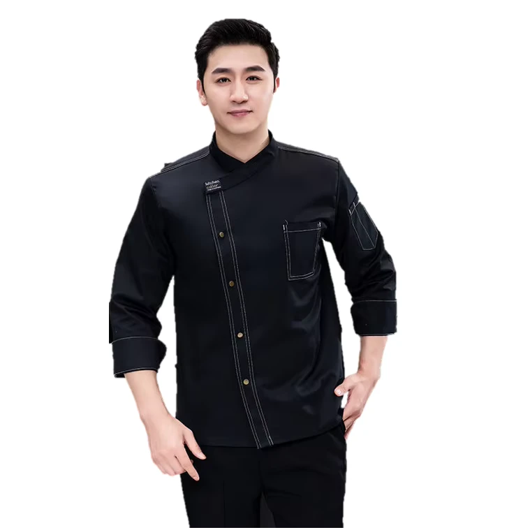 Chef Work Clothes for Food Delivery Staff, Pastry Chef, Cake Shop, Hotel, or Restaurant Bar