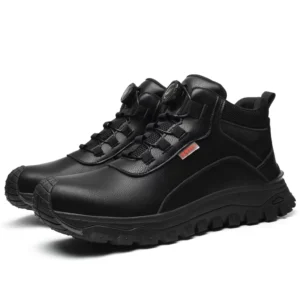 Chemical-Resistant Lightweight Industrial Safety Shoes for Men