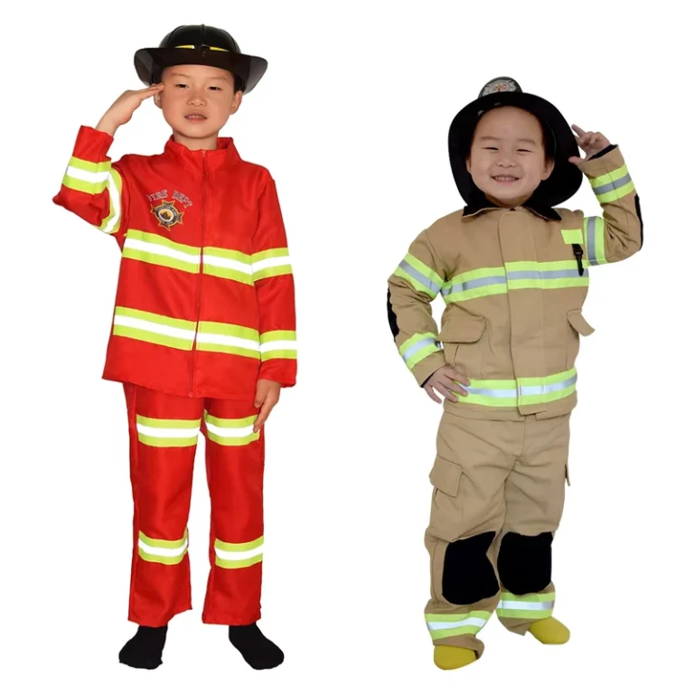 Childrens-Firefighter-Role-Playing-Clothing-Excluding-Hat-Cosplay-Fire-Drill-Clothing-Kids-Fire-Performance-Costumes