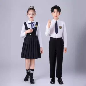 Children’s Primary and Secondary School Uniform Suit Performance Uniform College Style Class Uniform