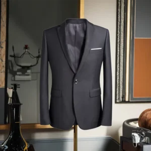 China Customized High Quality Men’s 2 piece Suit Business Casual Stylish African Slim fit Suit for Men Wedding Suits for Men