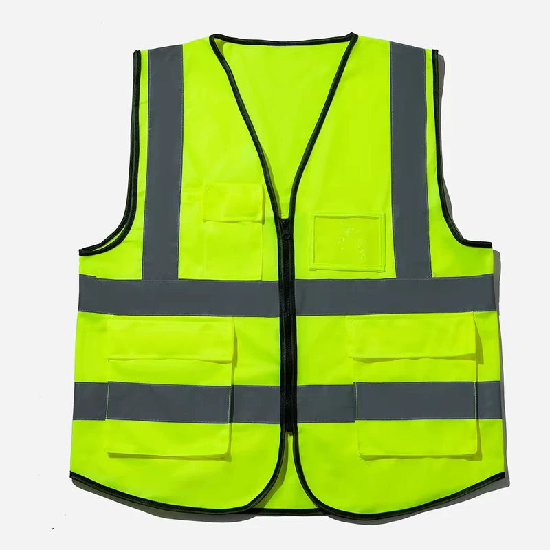 China Factory Hi Viz Adult Reflective Safety Vest Custom High Visibility Vest