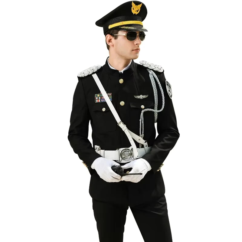 China Factory Security Guard Uniforms Guard Suits for Summer and Winter Seasons