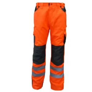 China Manufacture European Work Clothes High Visibility Cargo Pants With Knee Patch