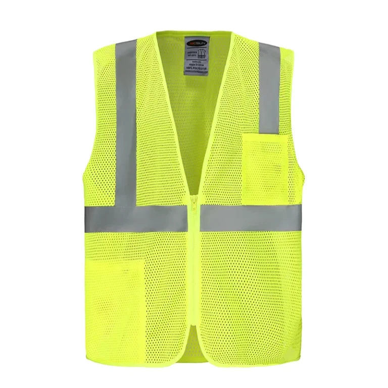 Class-2-Hi-Vis-Reflective-Safety-Vest-with-Zipper-and-Multifunctional-Pockets