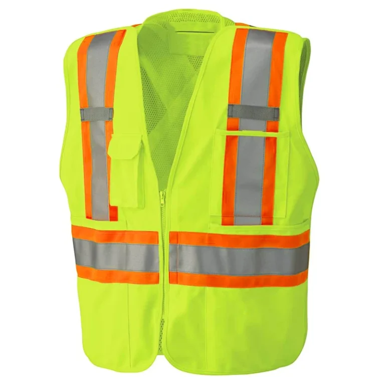 Class-2-Reflective-Clothing-S-5XL-Sleeved-Construction-Jacket-5-Point-Breakaway-Hi-Vis-Work-Security-Safety-Vest