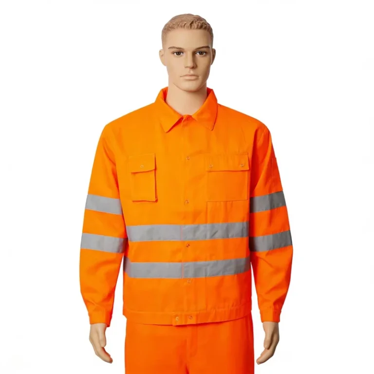 Class-3-Hi-Vis-Reflective-Safety-T-Shirt-with-Twin-Chest-Pockets-and-Customized-Logo-for-Construction-Road-Work-Surveyor