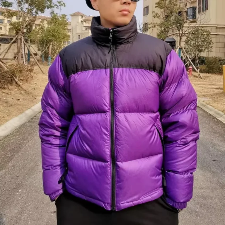 Classic-New-Fashion-Unisex-Winter-Puffer-Stand-Collar-Front-Logo-Custom-Color-Plain-Dyed-Solid-Quick-Dry-Face
