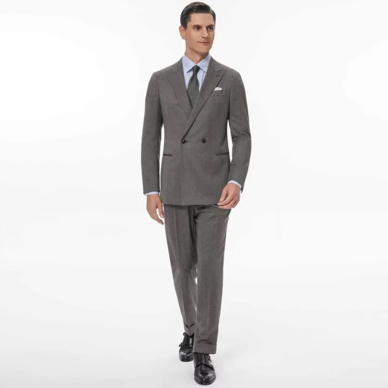 Classic-Two-Piece-Double-Breasted-Suit-Male-Professional-Blazer-Plus-Size-Work-Suit-Solid-Color-Mens-Woolen-Suits