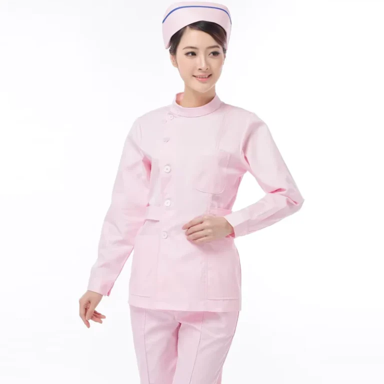 Classical-Elastic-Fabric-Hospital-High-Quality-Nurse-Uniforms-Good-Flexibility-Medical-Solid-Color-Uniform