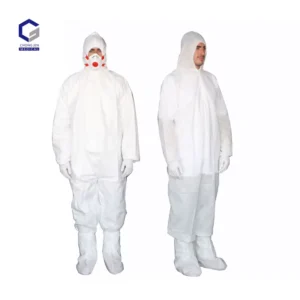 Cleaning Food Processing Disposable Coverall Suit