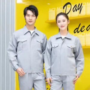 Cleanroom Chemical-Resistant Coverall with Anti-Acid and Alkali Protection