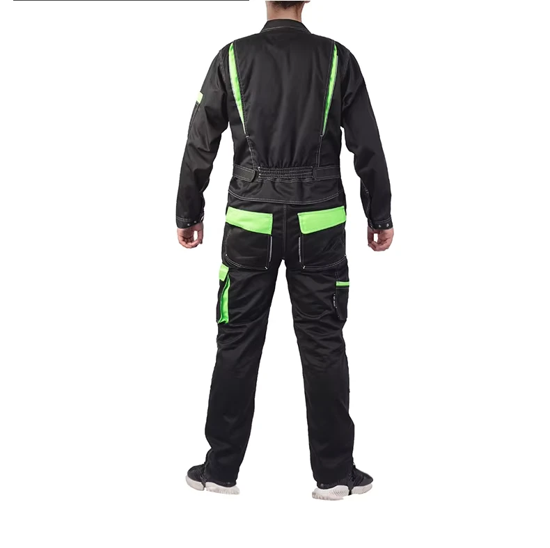 Clothes Factory Industrial Hi Vis Fire Resistant Durable Overall Jacket Trouser Weld Workwear Work Uniform Wear for Men