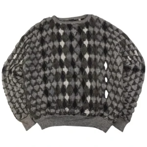 Clothing Factory Custom High Quality Casual Winter Warm Drop Shoulder Baggy Essential Design Knitted Sweater for Men