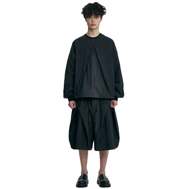 Clothing Factory Custom High Quality Lightweight Plain Breathable Outwear Sports Essential Track Shell Jacket for Men