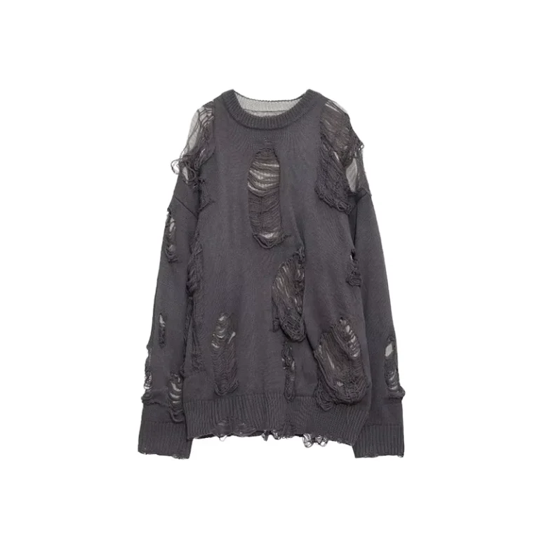 Clothing-High-Quality-Oversize-Street-Wear-Distress-Drop-Shoulder-Fashion-Essential-Design-Knitted-Sweater-for-Men