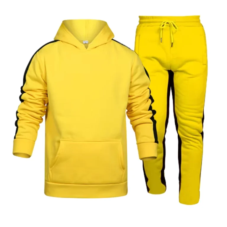 Color-Block-Hoodie-Sweatpants-Tracksuit-Set-Breathable-Quick-Dry-Sports-Jogging-Suit-with-Regular-Fit-Pants-for-Gym-Running